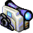 An old school recording camera